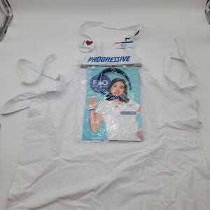 Flo from Progressive Costume Set Apron Name Tag Button Headband Costume Agent